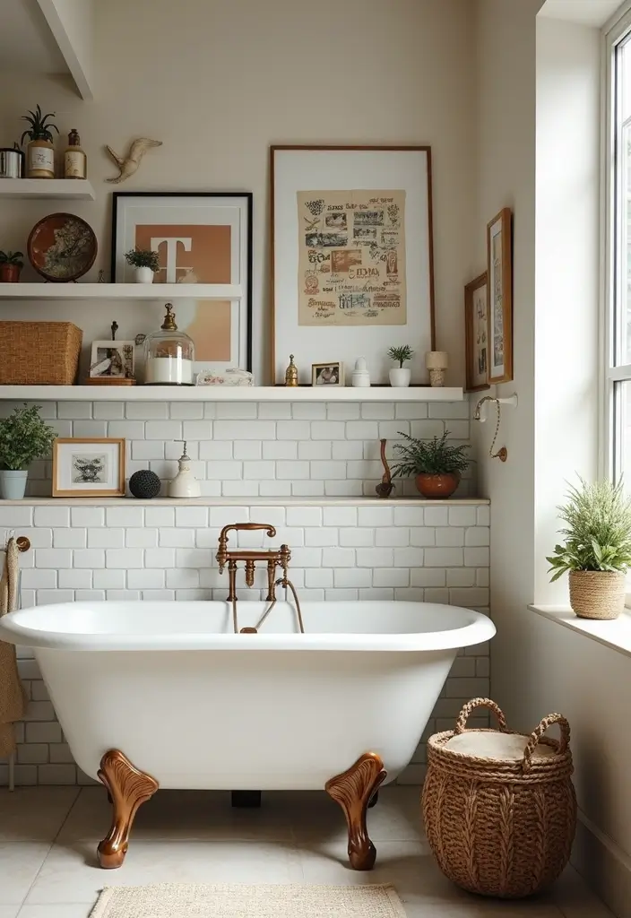 27 African Bathroom Decor Ideas With Cultural Beauty - 23. Personalized Decor