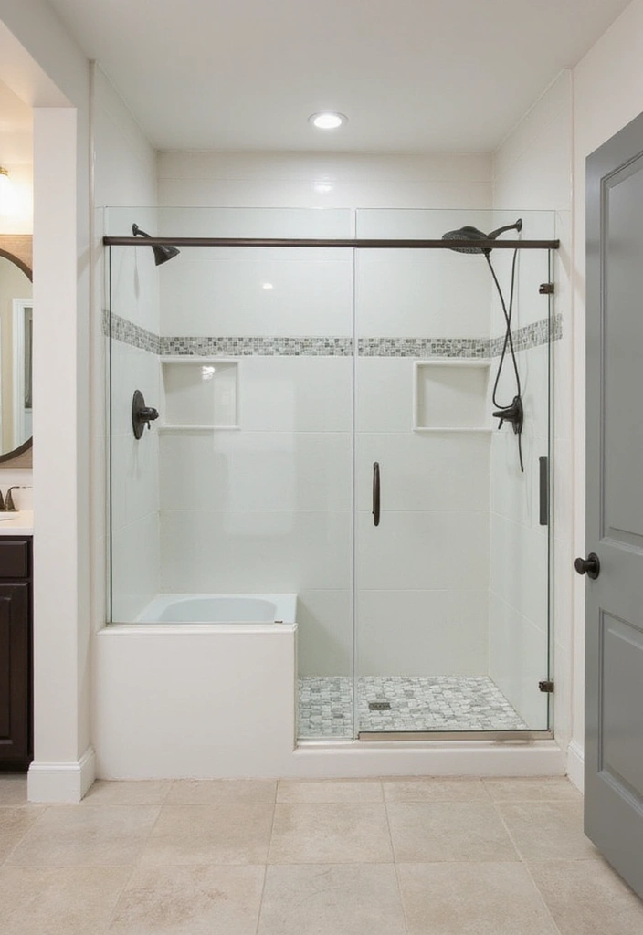 27 Bathroom Ideas Shower and Bath Combos That Work Perfectly - 21. Custom Bathing Solutions