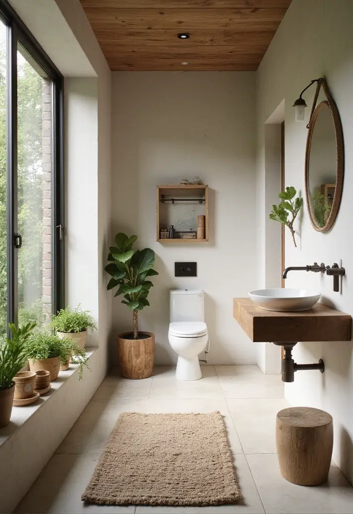 27 Bathroom Ideas Shower and Bath Combos That Work Perfectly - 26. Eco-Friendly Features