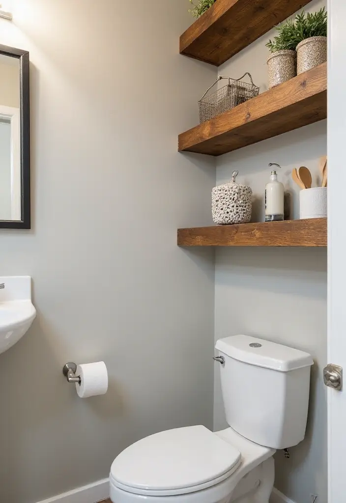 27 Cute Bathroom Aesthetic Ideas That Make Mornings Better - 4. Stylish Storage Solutions