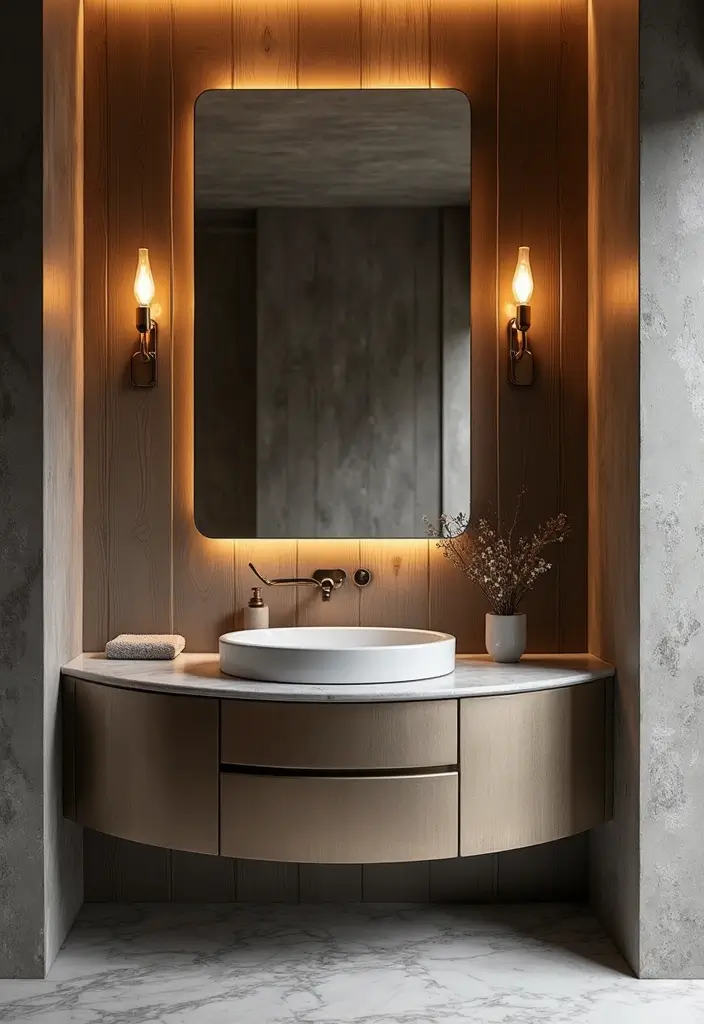 27 Painted Bathroom Vanity Colors That Instantly Refresh Your Space - 12. Elegant Platinum