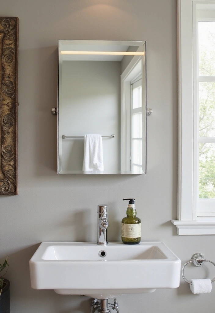 27 Small Bathroom Cabinet Ideas That Add Storage - 17. Compact Medicine Cabinets