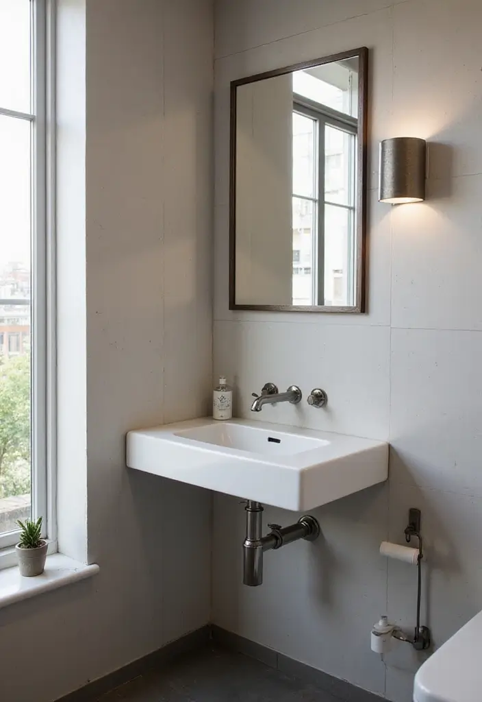 27 Small Bathroom Sink Ideas That Save Space Stylishly - 2. Corner Sinks
