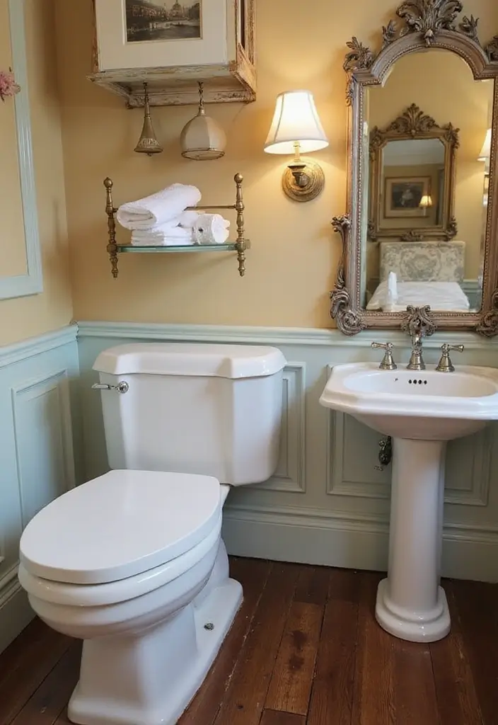 27 Small Victorian Bathroom Designs That Feel Classic - 13. Classic Fixtures