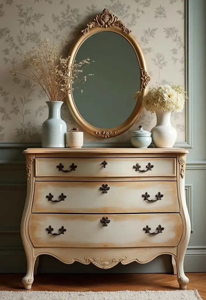 27 Small Victorian Bathroom Designs That Feel Classic - 3. Vintage Vanity Units