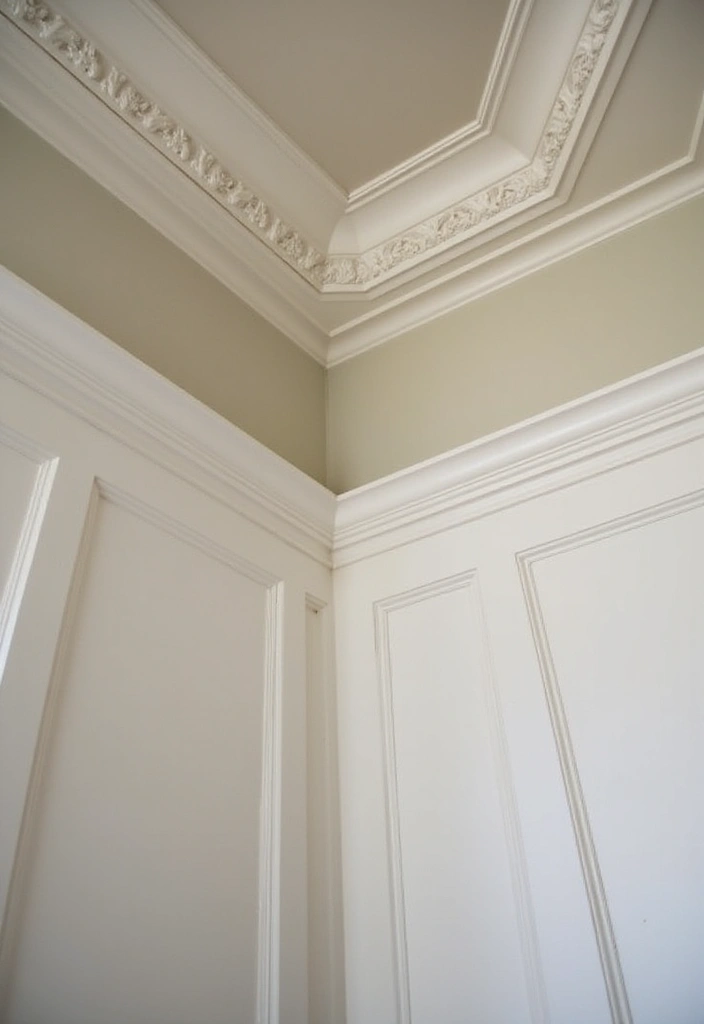 27 Small Victorian Bathroom Designs That Feel Classic - 8. Decorative Molding