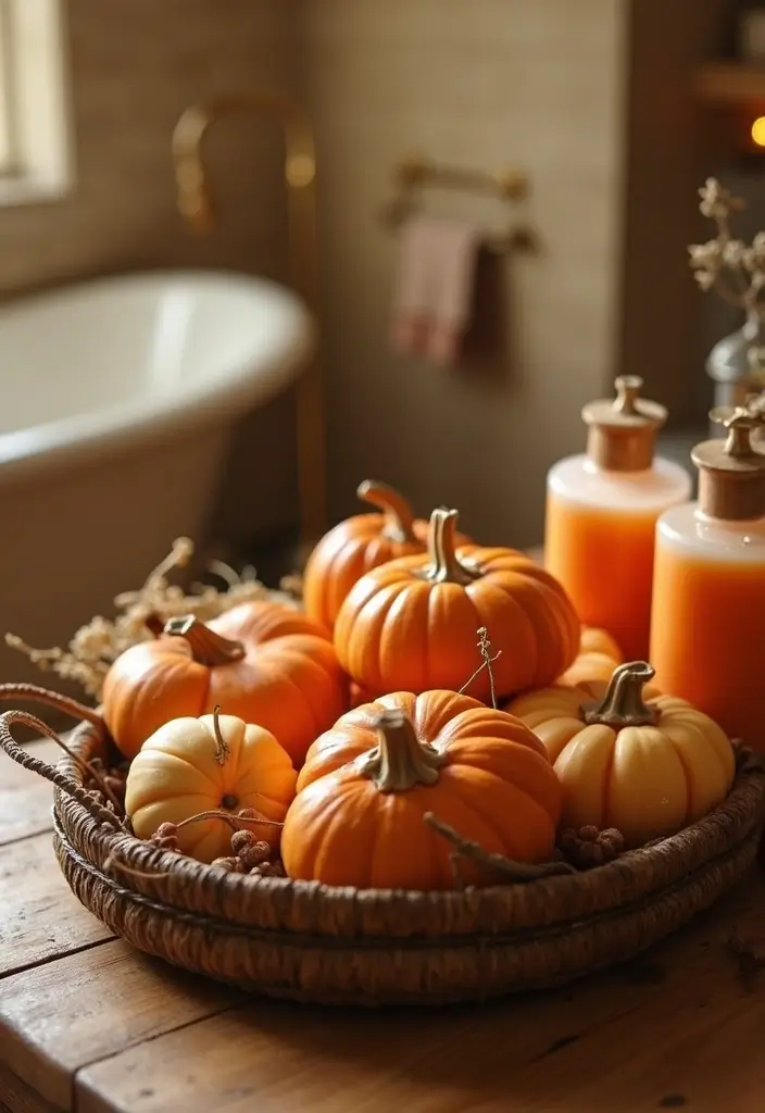 28 Bathroom Caddy Ideas That Organize With Style - 21. Seasonal Caddies: Switch Up Your Style