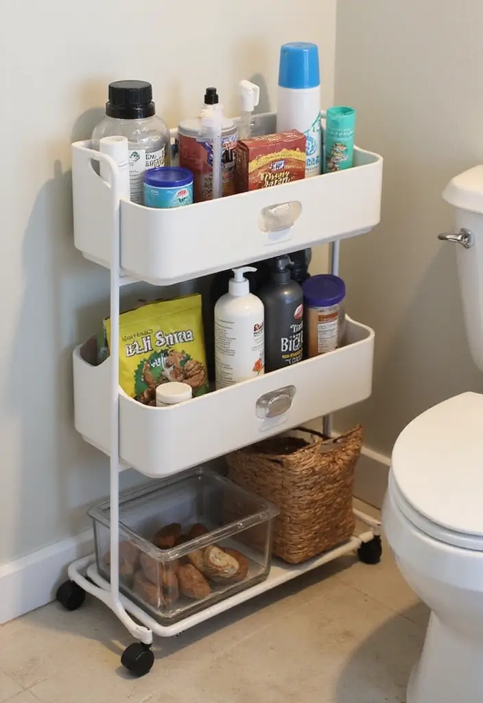 28 Bathroom Caddy Ideas That Organize With Style - 22. Bathroom Caddies for Pets: Keeping It Clean