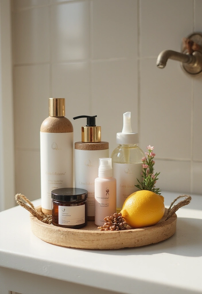 28 Bathroom Caddy Ideas That Organize With Style - 27. Mood-Enhancing Caddies with Aromatherapy