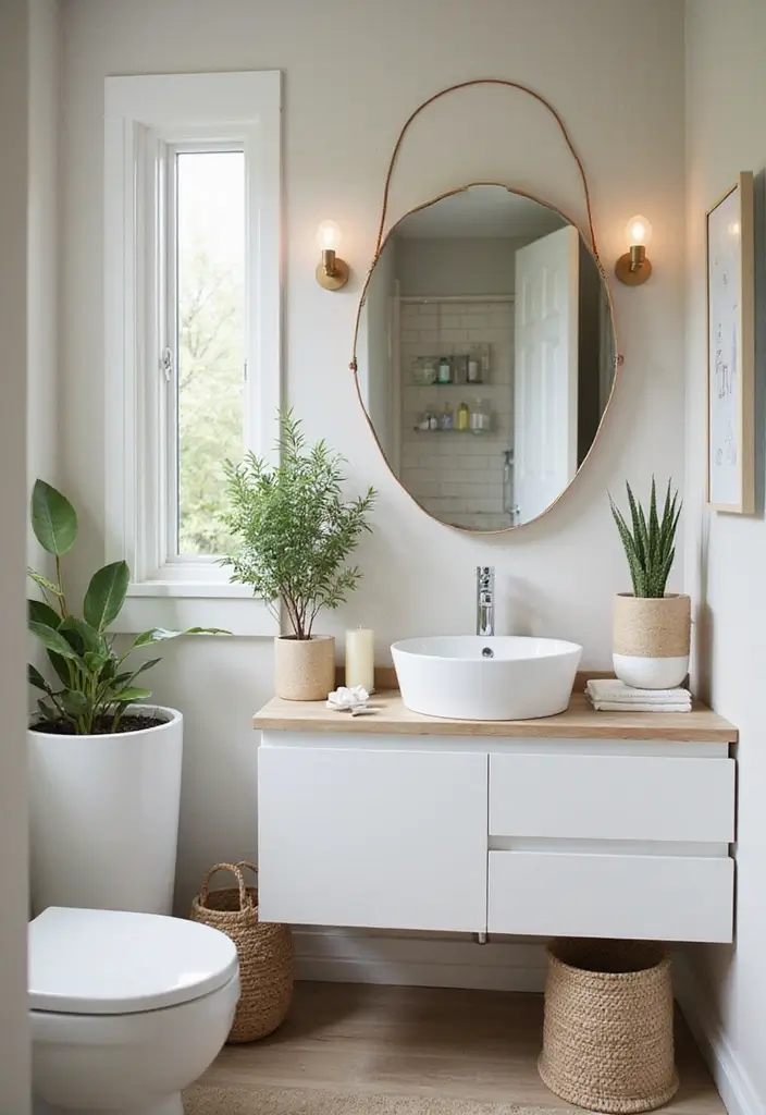 28 Bathroom Ideas Green and Serene for a Natural Vibe - 27. Thoughtful Accessory Placement
