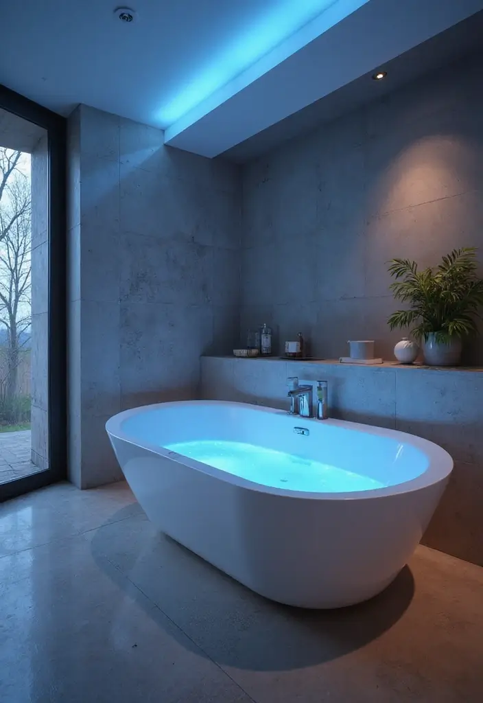 28 Bathroom With Bathtub Ideas That Feel Relaxing - 21. Smart Bathroom Tech