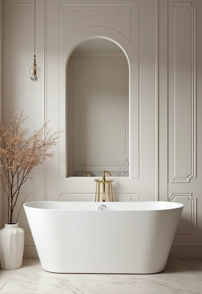 28 Bathroom With Bathtub Ideas That Feel Relaxing - 28. Understated Luxury