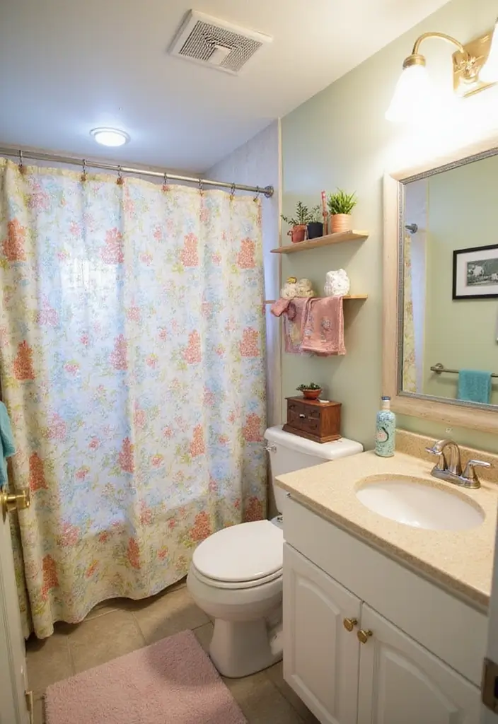 28 Cabana Bathroom Ideas for a Resort-Like Feel - 20. Infuse Fun with Accessories