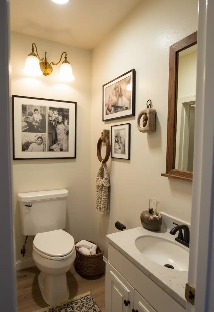 28 Cabana Bathroom Ideas for a Resort-Like Feel - 28. Personal Touches