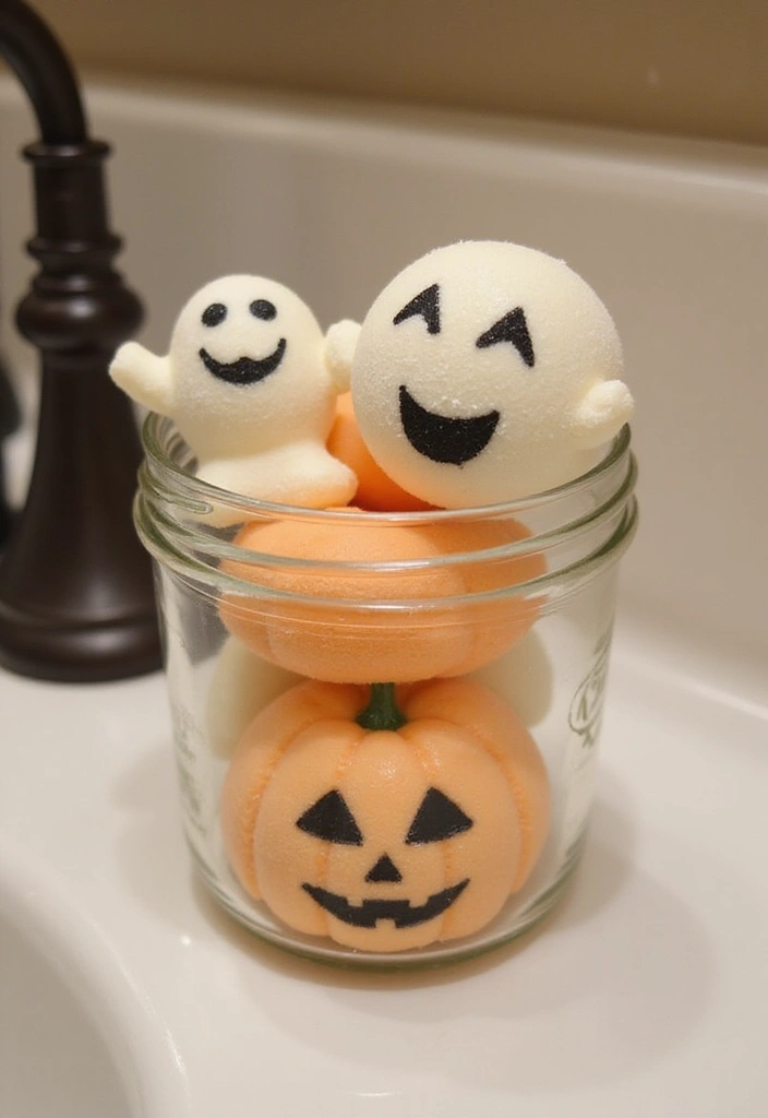 28 Halloween Bathroom Ideas That Are Spooky and Fun - 9. Bath Bombs with a Twist