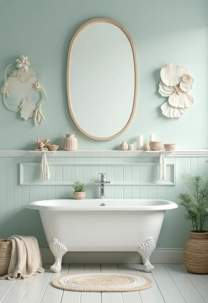 28 Kids Bathroom Ideas That Are Playful and Easy to Clean - 12. Coastal Breeze