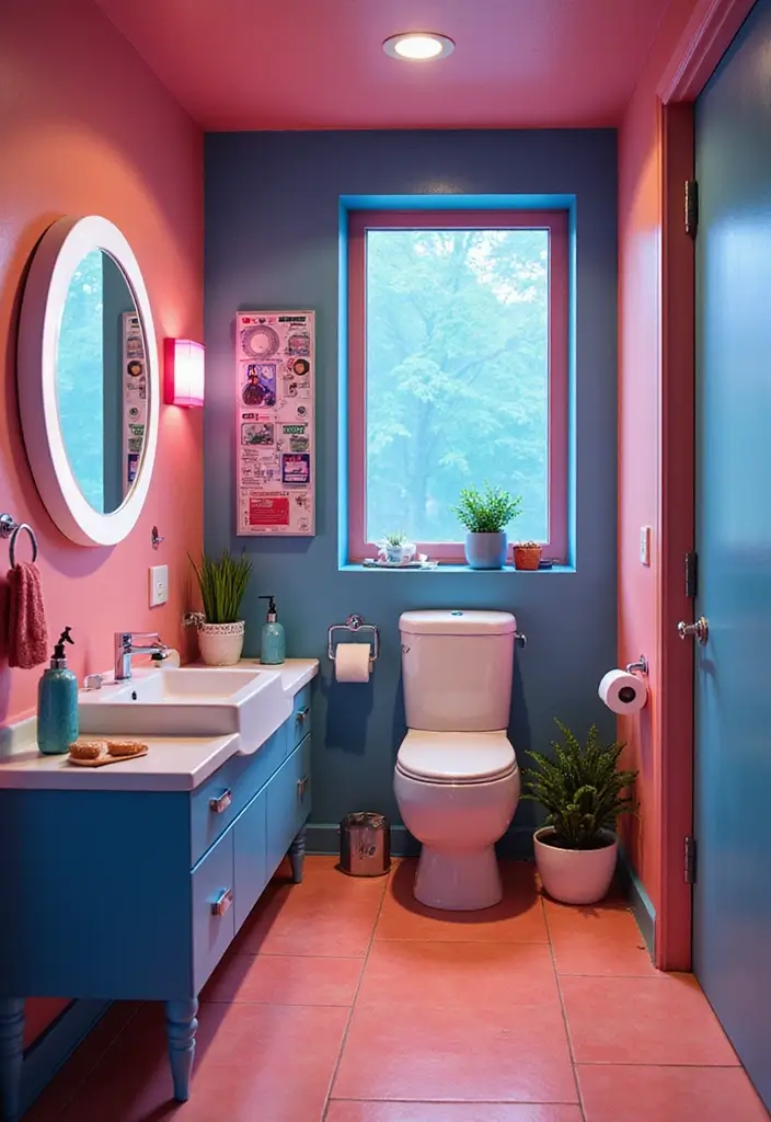 28 Kids Bathroom Ideas That Are Playful and Easy to Clean - 21. Techy Tech Hub