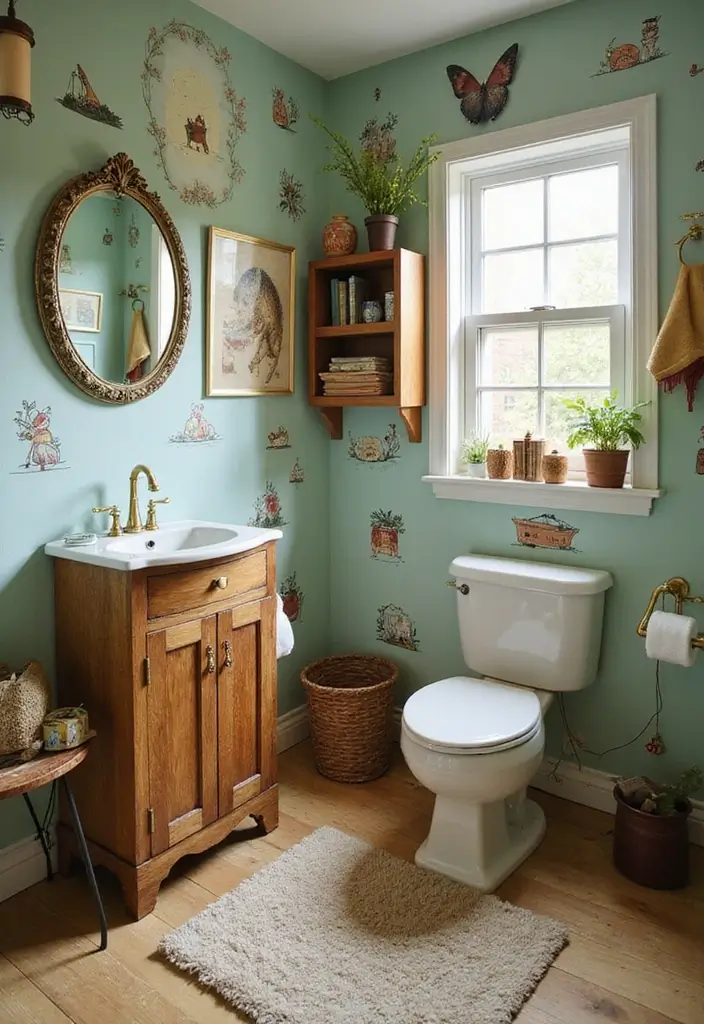 28 Kids Bathroom Ideas That Are Playful and Easy to Clean - 24. Favorite Bookland