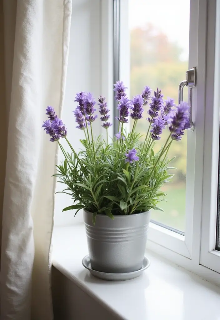 28 Plants in Bathroom Ideas That Freshen the Air - 10. Lavender: Aromatic and Calming