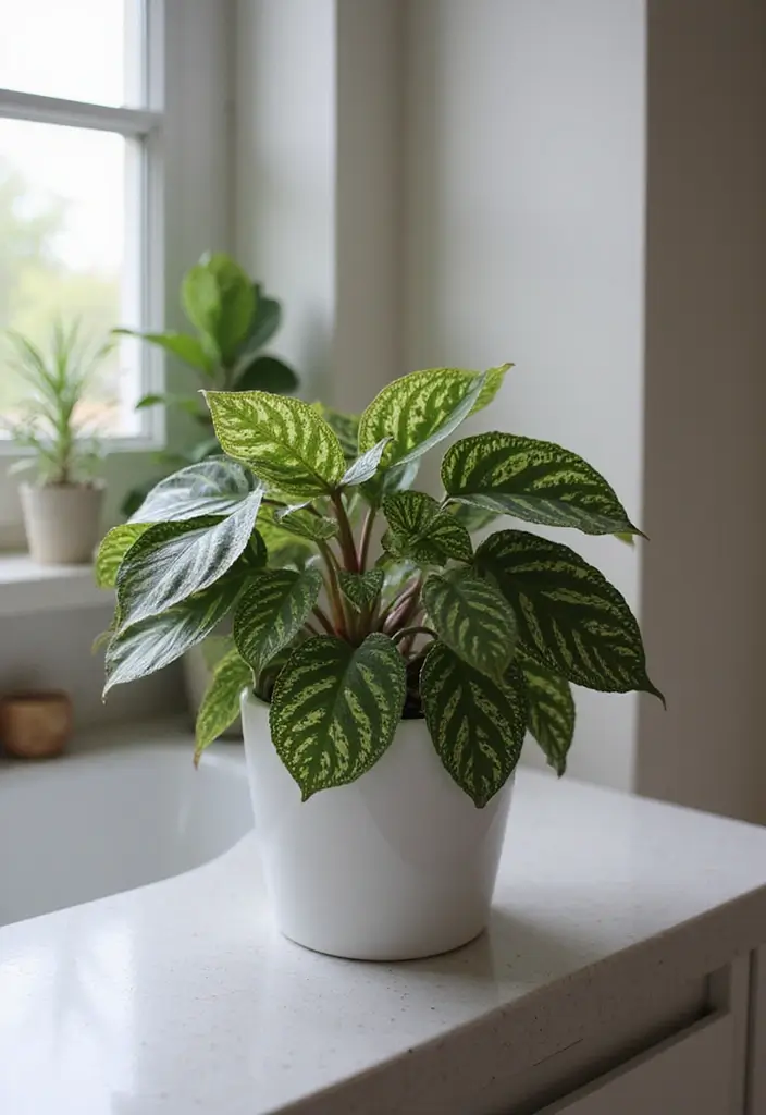 28 Plants in Bathroom Ideas That Freshen the Air - 25. Begonia Maculata: Unique Patterns