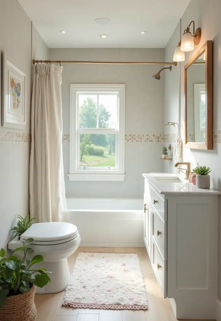 28 RV Bathroom Remodel Ideas That Save Space - 13. Light-Colored Palettes