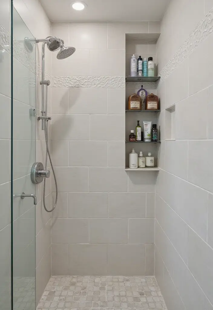 28 Shower Ideas Bathroom Designs That Inspire Renovations - 11. Shower Niches