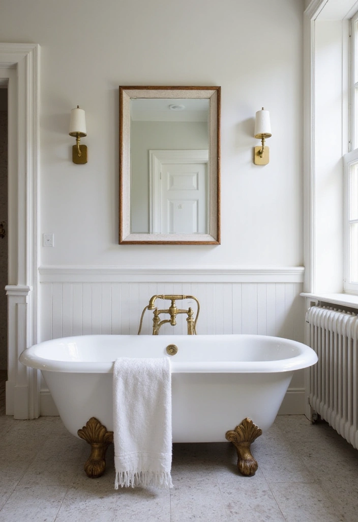 28 Shower Ideas Bathroom Designs That Inspire Renovations - 12. Vintage-Inspired Fixtures