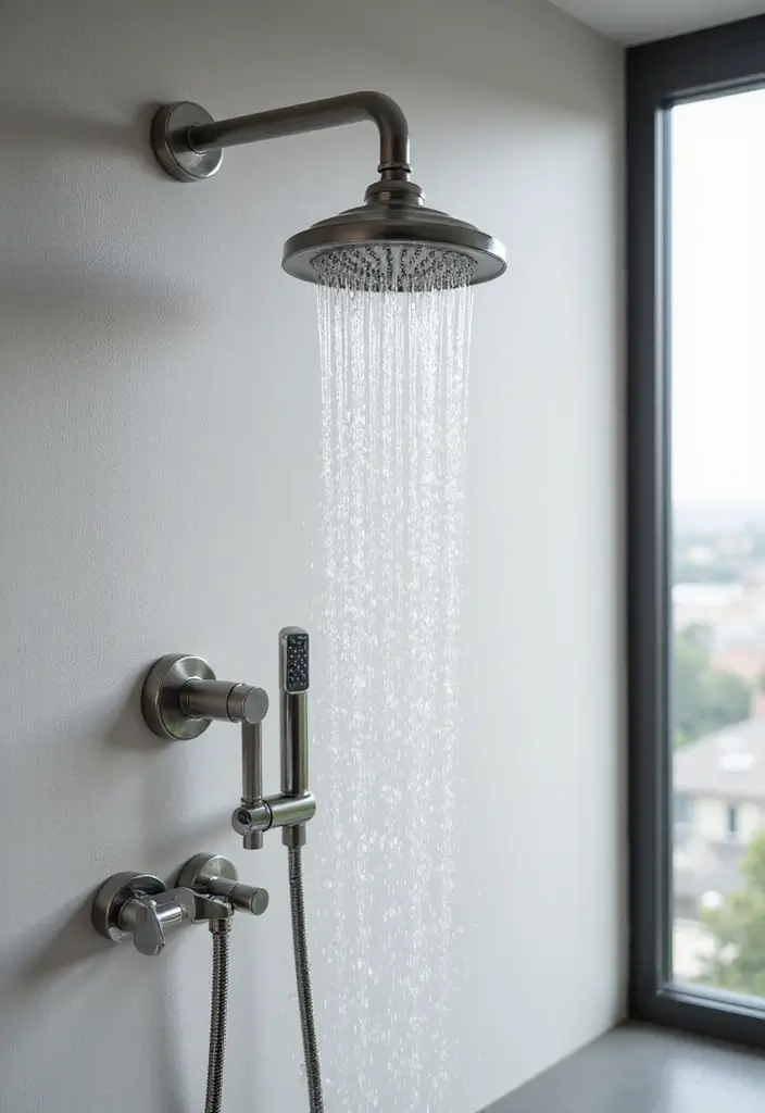 28 Shower Ideas Bathroom Designs That Inspire Renovations - 21. Adjustable Showerheads