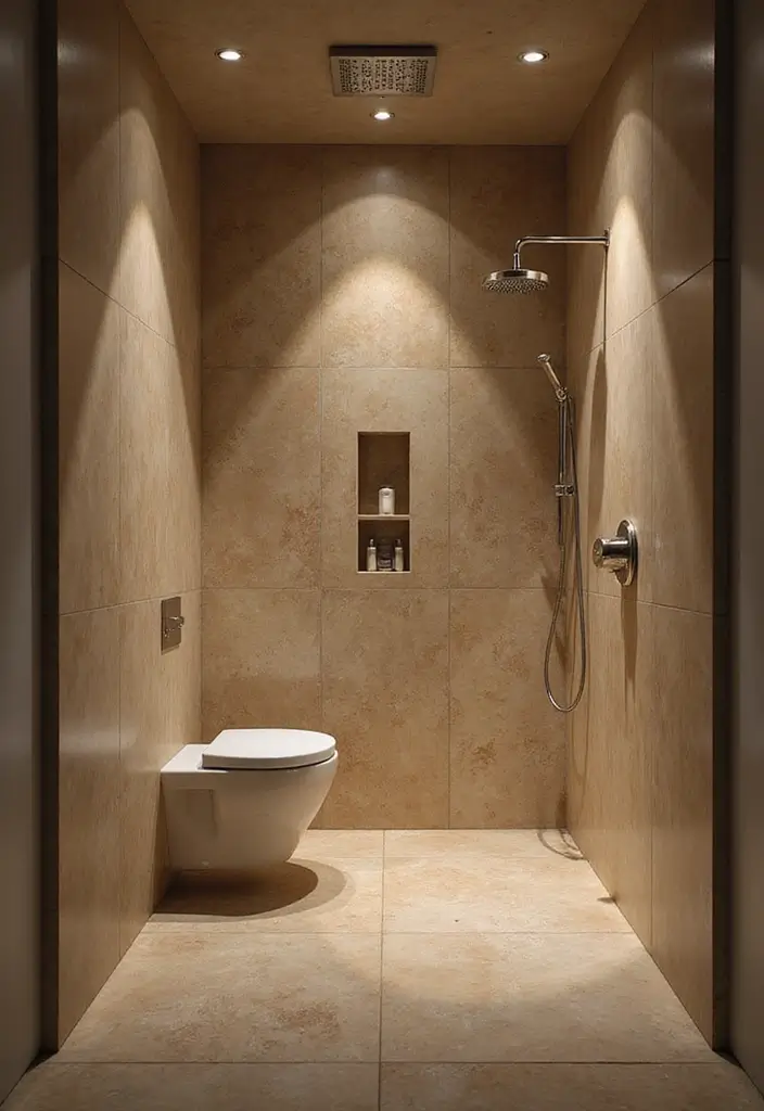 28 Shower Ideas Bathroom Designs That Inspire Renovations - 24. Integrated Lighting Designs