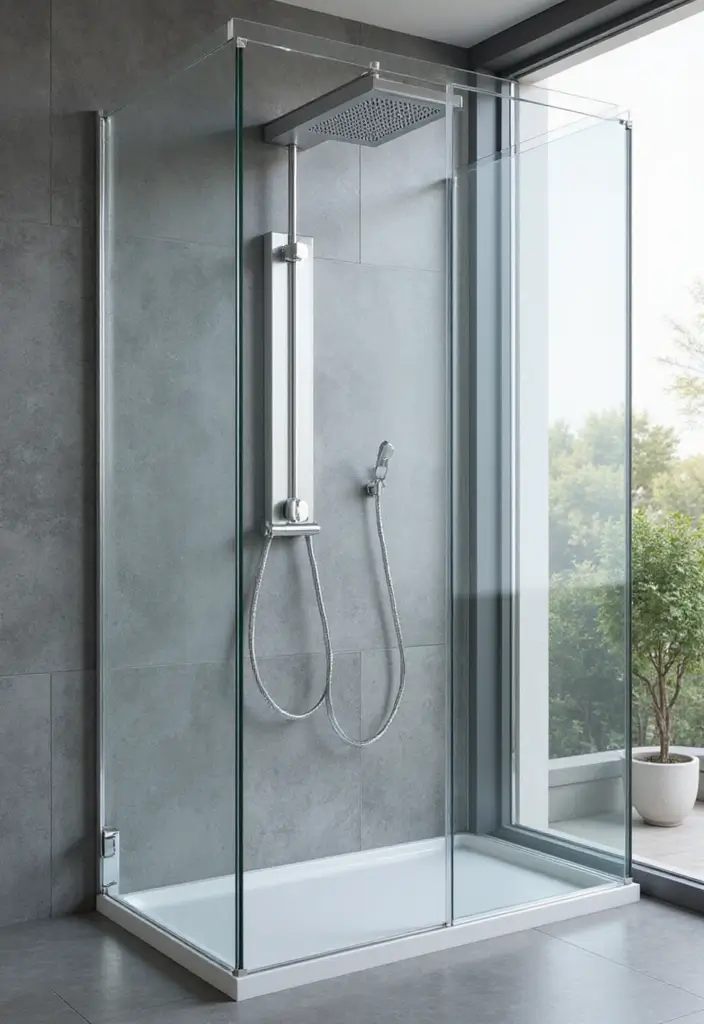 28 Shower Ideas Bathroom Designs That Inspire Renovations - 26. Multi-Functional Shower Fixtures