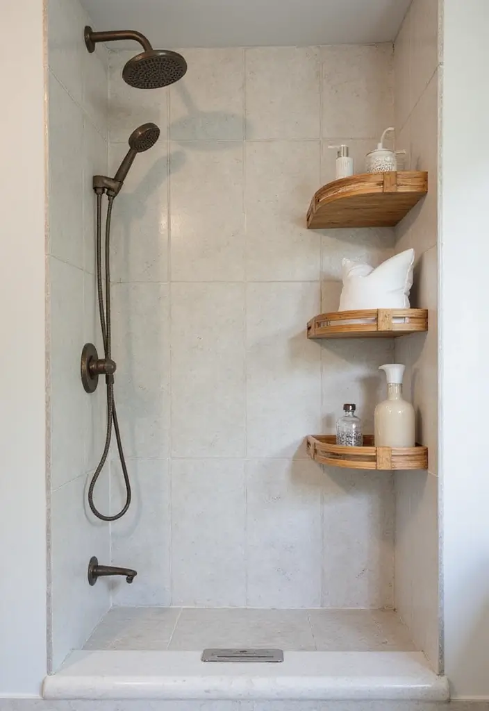 28 Shower Ideas Bathroom Designs That Inspire Renovations - 9. Stylish Shower Organizers