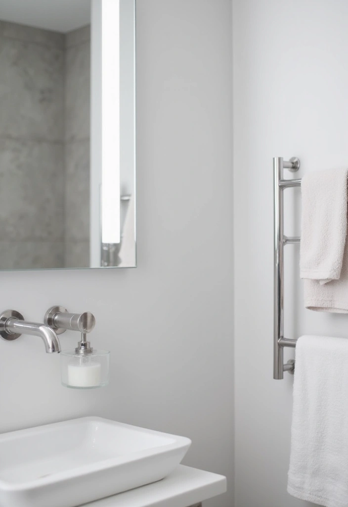 28 Teen Boy Bathroom Ideas That Are Cool and Functional - 10. Minimalist Accessories