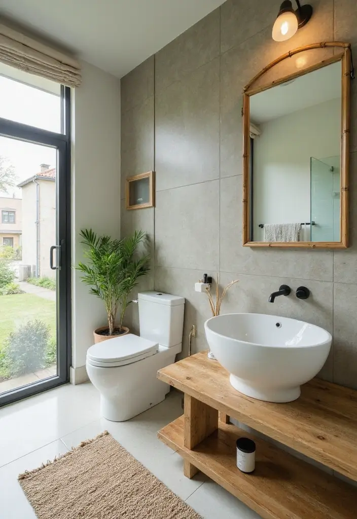 28 Teen Boy Bathroom Ideas That Are Cool and Functional - 21. Eco-Friendly Choices