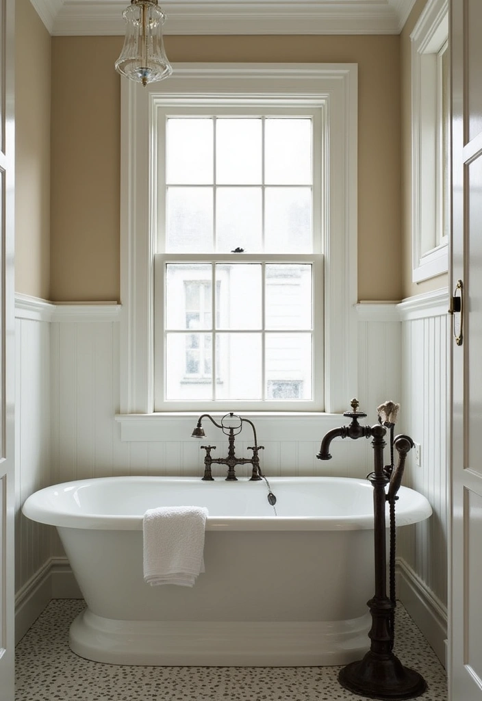 28 Teen Boy Bathroom Ideas That Are Cool and Functional - 22. Vintage Fixtures