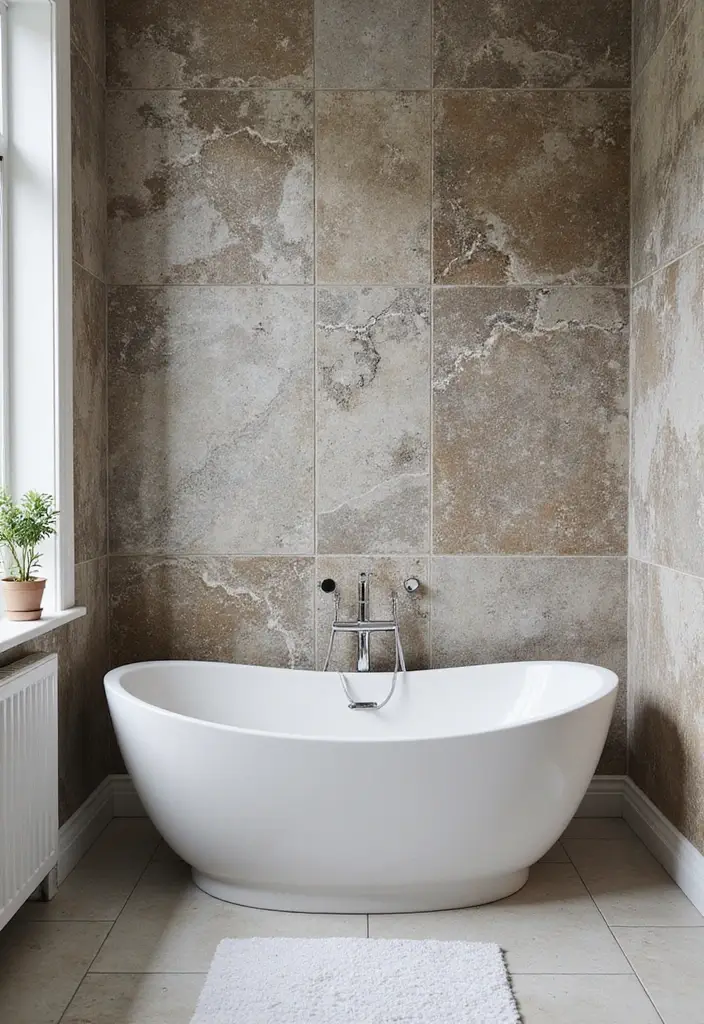 28 Teen Boy Bathroom Ideas That Are Cool and Functional - 25. Statement Walls