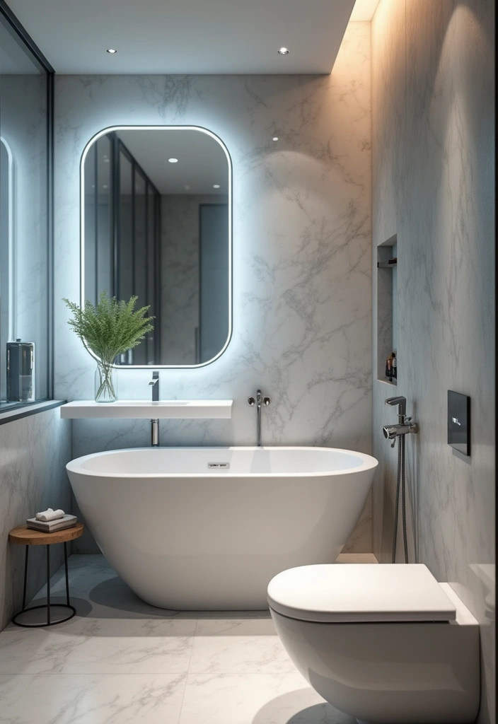 28 Teen Boy Bathroom Ideas That Are Cool and Functional - 28. Smart Technology