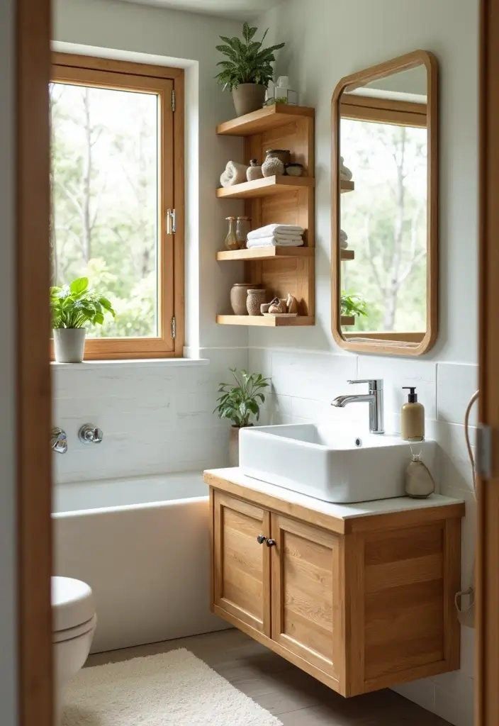 29 Bali Bathroom Design Inspirations With a Tropical Feel - 1. Bamboo Bliss