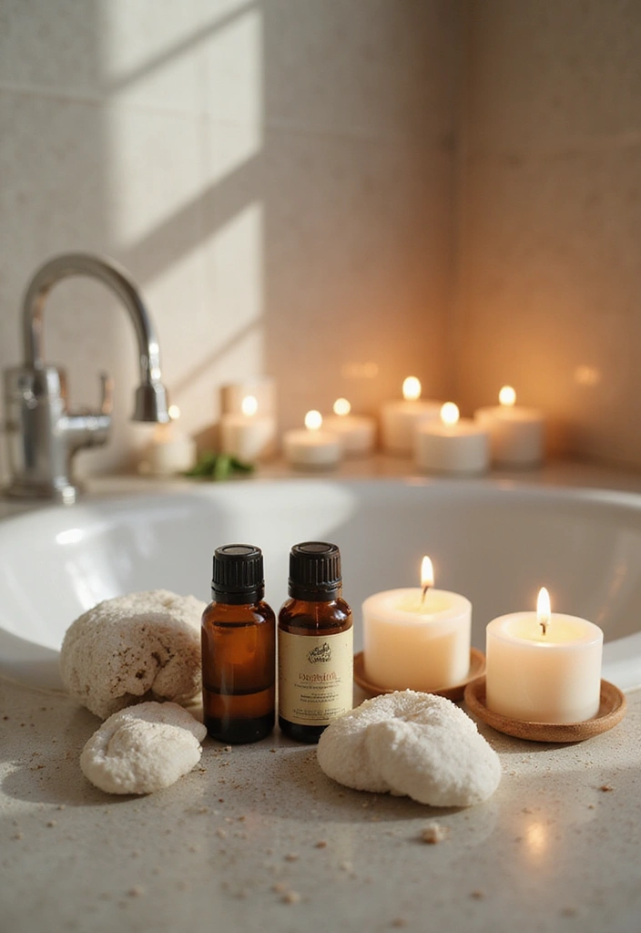 29 Bali Bathroom Design Inspirations With a Tropical Feel - 15. Aromatherapy Elements