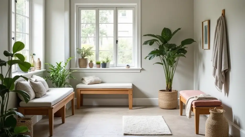 29 Bathroom Bench Ideas That Add Comfort and Functionality