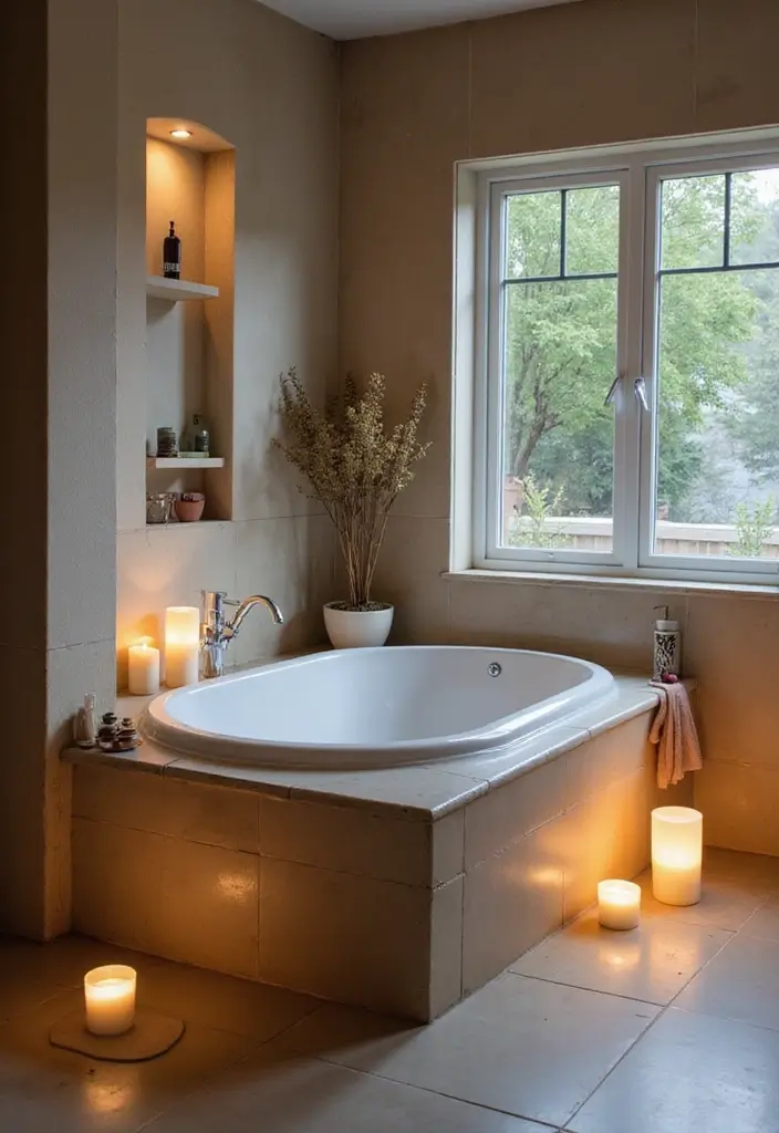 29 Bathroom Corner Decor Ideas That Utilize Every Space - 4. Corner Bathtubs