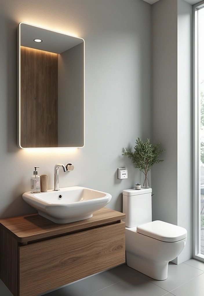 29 Bathroom Mirror and Lighting Ideas That Glow Beautifully - 9. Smart Mirrors