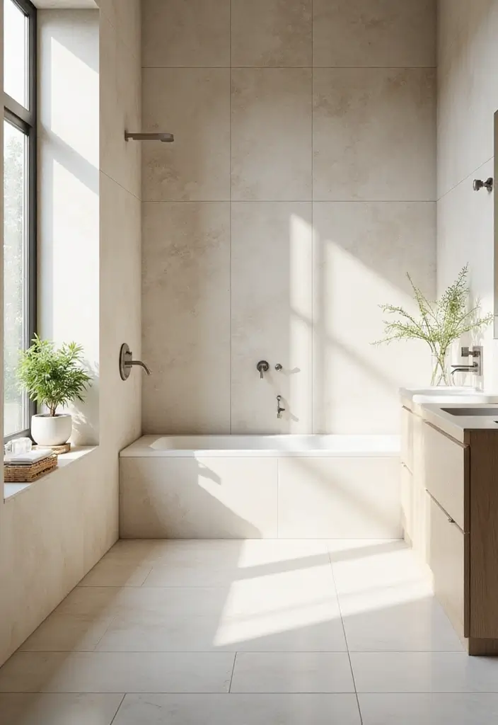 29 Bathroom Tile Combinations Design Trends for 2025 - 18. Light and Airy Designs