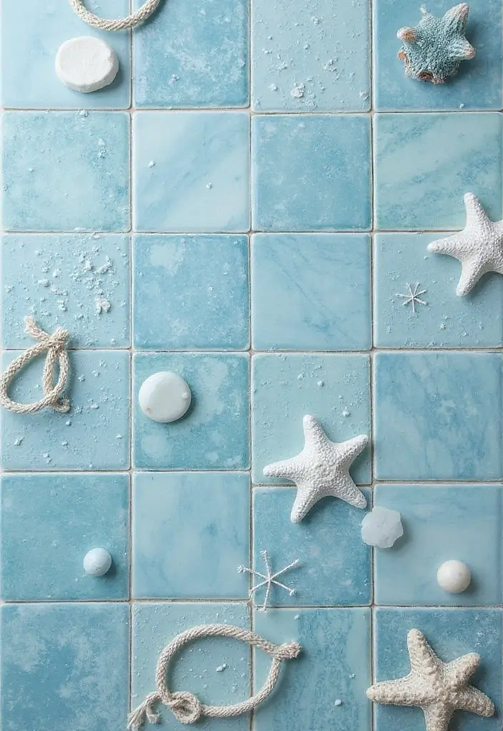 29 Bathroom Tile Combinations Design Trends for 2025 - 2. Coastal Blues