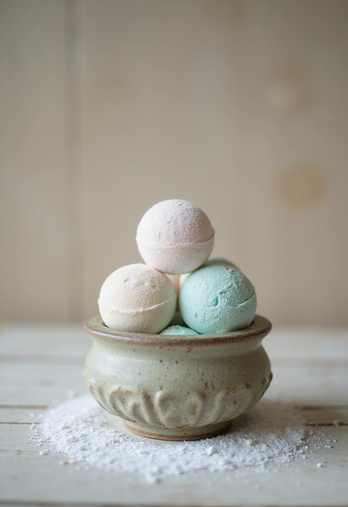 29 Bathroom Toilet Decor Ideas That Add Personality - 28. Eco-Friendly Bath Bombs