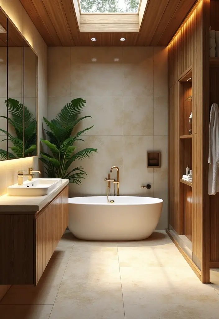 29 On Suite Bathroom Ideas for a Luxurious Master Retreat - 28. Sustainable Upgrades for Future-Friendly Living