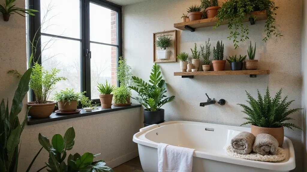 29 Plant in Bathroom Ideas That Thrive Indoors