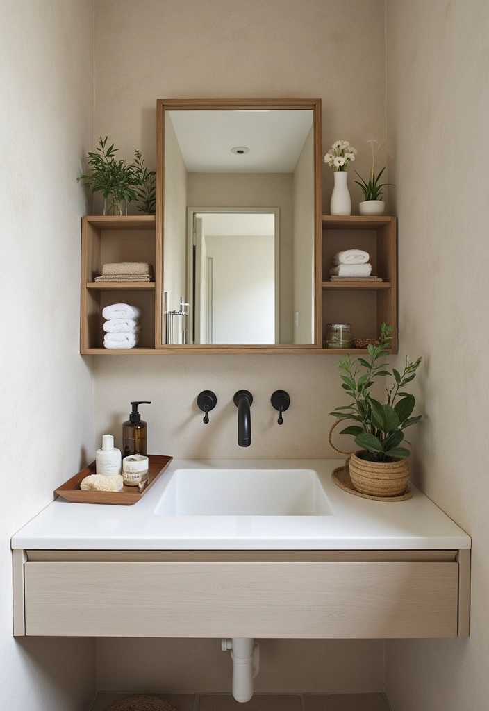 29 Small Indian Bathroom Ideas That Maximize Every Inch - 12. Multi-functional Accessories