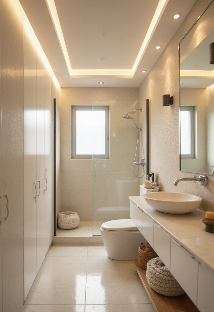 29 Small Indian Bathroom Ideas That Maximize Every Inch - 15. Use Light Colors