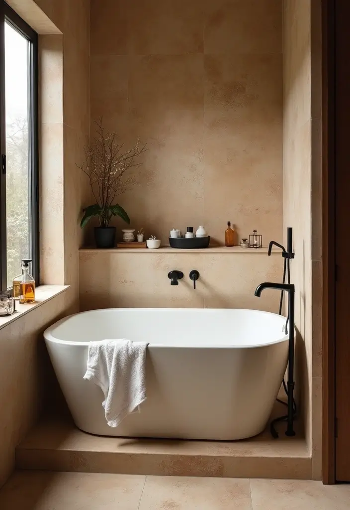 29 Small Indian Bathroom Ideas That Maximize Every Inch - 5. Space-Saving Bathtubs