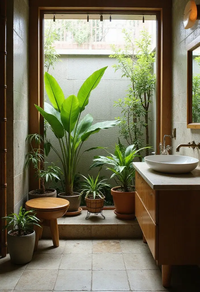 29 Small Indian Bathroom Ideas That Maximize Every Inch - 8. Balcony-Inspired Bathrooms